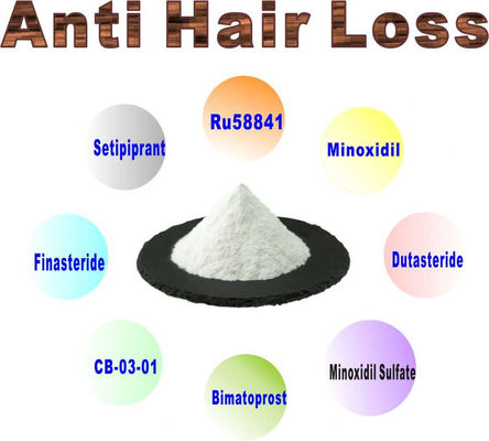 5% Minoxidil Hair Loss Powder CAS 38304-91-5 Raw Material Intermediate