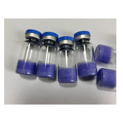 Copper Peptide CAS 49557-75-7 Ghk-Cu Powder For Skin Care High Purity